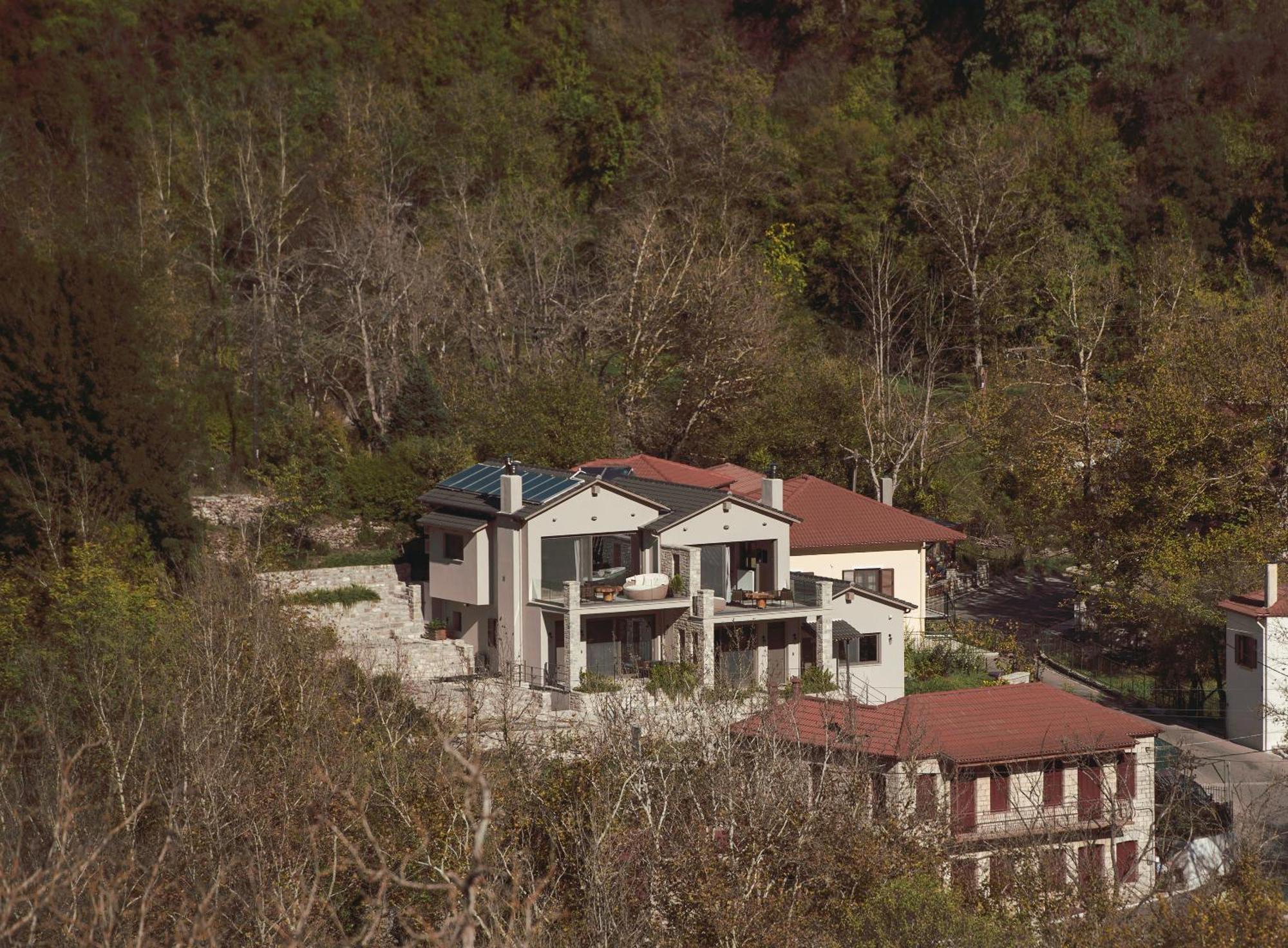 Evora Luxury Suites Mega Chorio Exterior foto