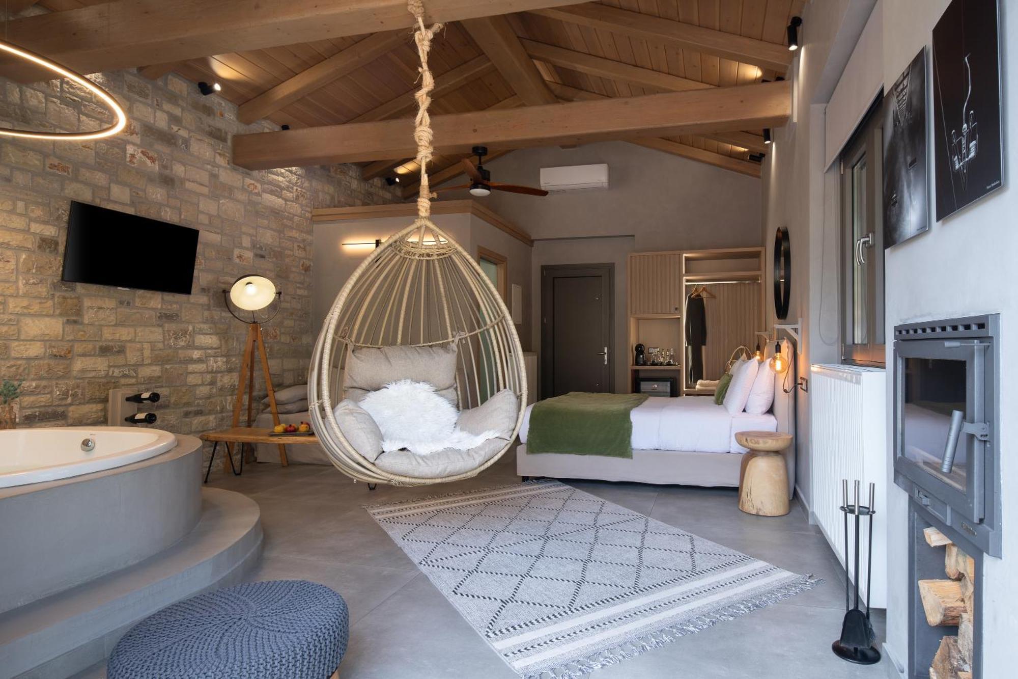 Evora Luxury Suites Mega Chorio Exterior foto